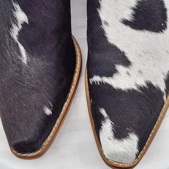 MYRA BAG Sunset Bloom Hair On Shortie Split Cowboy Boots 6-11 NWT - Picture 7 of 9